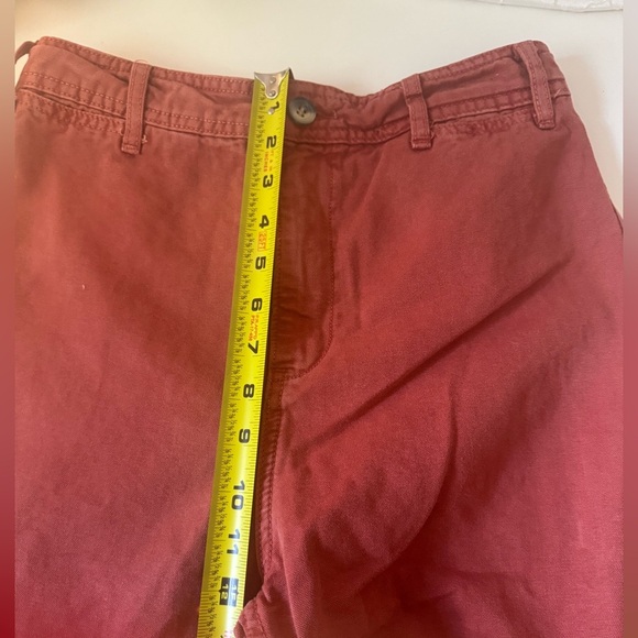 We the Free Patti Wide Leg Crop Pants Jeans Color Rose Size 29 Cotton High Rise - Picture 11 of 15